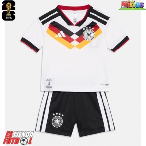Alemania Primera Equipación Niños Mundial 2026 Manga Corta (+ Pantalones cortos)